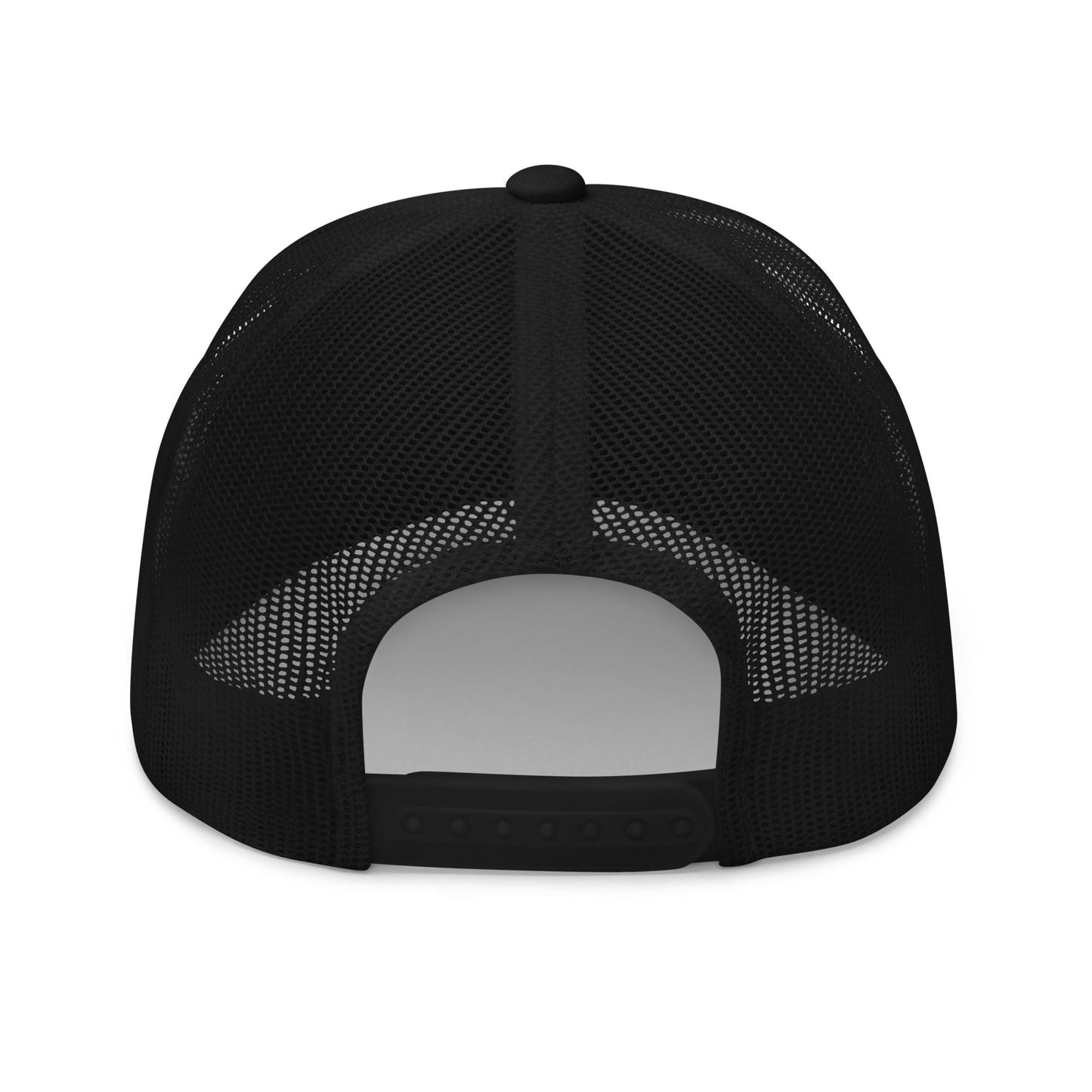Halloween Doodle Trucker Cap | Deux Doodles Limited Edition | Black Mesh Hat