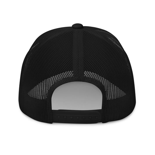 Halloween Doodle Trucker Cap | Deux Doodles Limited Edition | Black Mesh Hat