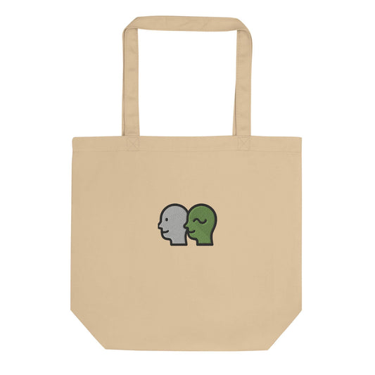 Eco Tote Bag — Deux Doodles Logo | Organic Cotton